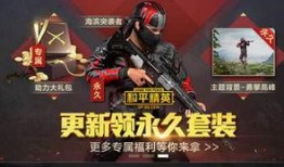 和平精英爆料最新信息,全新内容来袭，战局再升级！