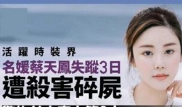 蔡天凤案件爆料最新消息,揭秘背后惊人真相！”